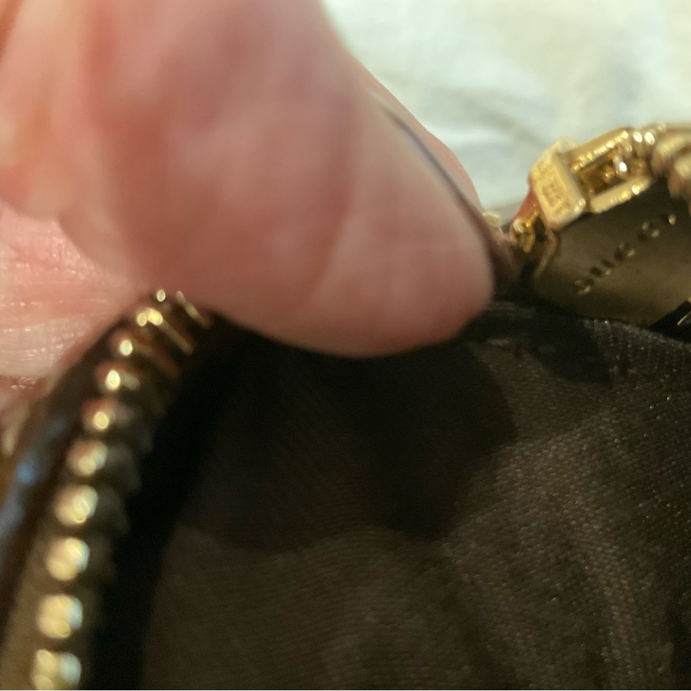 Gucci Gold and Brown Briefcase with Structured Design - Picture 7 of 7